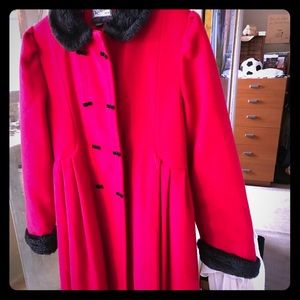 Rothschild girls wool overcoat.